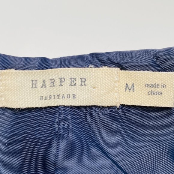 Harper Embroidered Navy Blue Mini Skirt (size S) - Picture 8 of 11